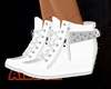 !!A&F White Boots