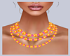 Orange & Pink Necklace