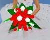 !S!Bridal Bouquet~Red~Wh