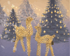 Y: Golden Xmas Reindeers