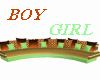 BOY/GIRL SHOWER COUCH