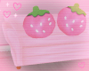 ! strawberry couch