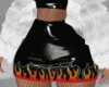 Fishnet Flames Skirt RL