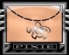 *P* Sea Turtle Necklace