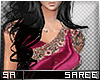 [SA] Hot Pink Silk Saree