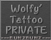 Wolfy Tattoo