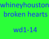 w. houston brokin hearts