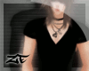 [ZE]Black V-Neck