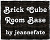 Brick Cube Room Base