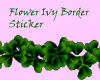 Ivy glossy border
