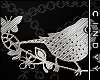 [ Swallow Necklace - Slv