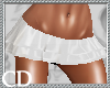 {CD} Sexy Skirt White