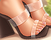 🔥 Clear Brown Sandals