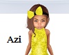 Eyez Hair Bow Yellow