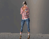 NPC Anim Texting Lady