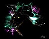 MJ-Neon Wolf Frame
