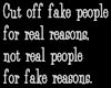 Cut Fake People for Real