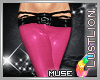 (L)Pvc Loungers: Pink