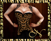 Louisa Black Gold GownBM