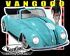 VG Blue BUG cute CAR 60s
