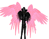 Lt Pink Angel Wings