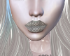 💋 Silver Art Lips