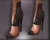 BLACK LACE HEELS WR