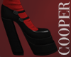 !A red platform/sock