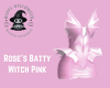 Rose's Batty Witch Pink