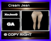 Cream Jean