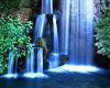 waterfall backdrop
