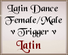 {Sin} Latin Dance F /M