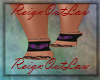 Sanya purple plaid Heart