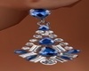 Sapphire Diamond Earring