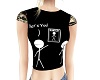 Wanted Poster Ladies Top