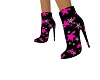 pink stars boots
