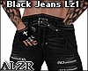 Black Pant Jeans Lz1