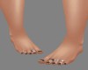 !R! Feet W/ Rings Gray