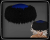 Winter Fur Hat Blue
