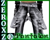 Pantalon Emo Rave Plata