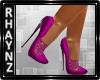 Pink Lace Heels