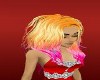 (666) orange/pink hair