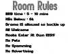 simple room rules