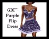 GBF~Purple Flip Dress