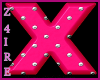 X - Letter Seat Pink
