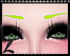 Anime Eyebrows / Green