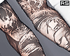 金 College Top + Tattoo