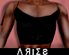 Black Velvet Top