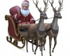 Santa Sleigh Display