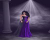 Black & Purple Duo Gown